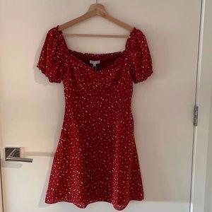 Petite Studio Red Mini Dress